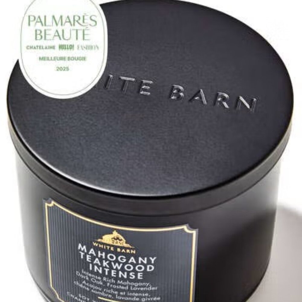 Bath & Body Works Mahogany Teakwood Intense 3-Wick Candle